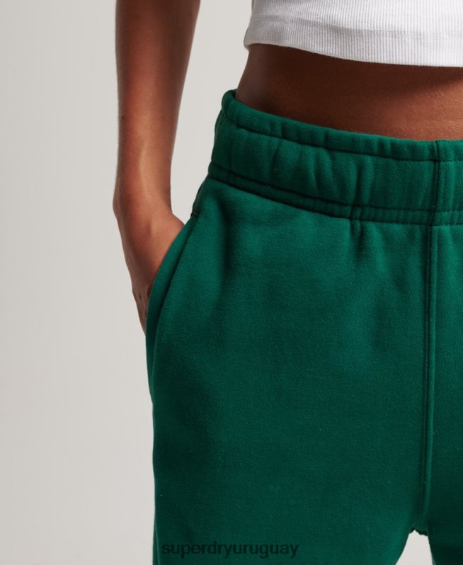 uy Superdry mujer joggers estilo boyfriend con estampado gráfico verde DT2N8Z6685 ropa