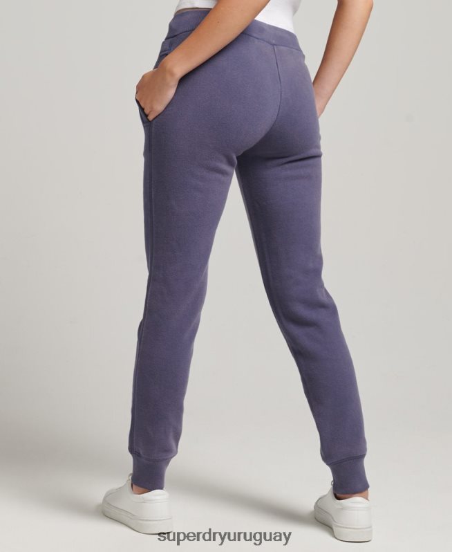 uy Superdry mujer joggers orgullo y artesanía azul oscuro DT2N8Z3907 ropa