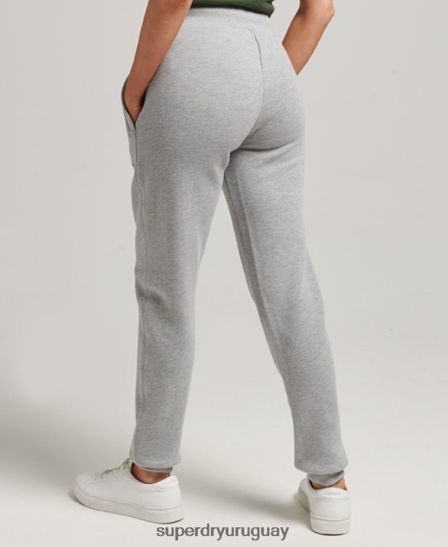 uy Superdry mujer joggers orgullo y artesanía gris DT2N8Z3918 ropa