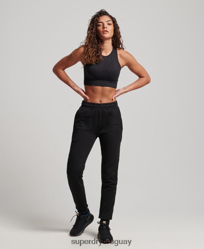uy Superdry mujer joggers tecnológicos negro DT2N8Z3921 ropa