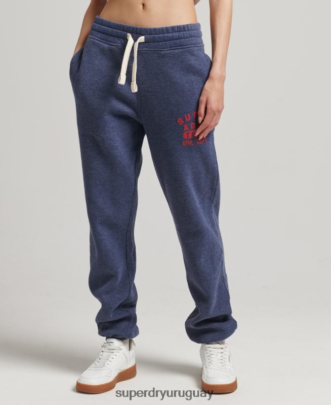 uy Superdry mujer joggers universitarios vintage Armada DT2N8Z6754 ropa