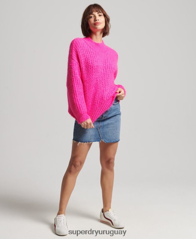 uy Superdry mujer minifalda de mezclilla azul DT2N8Z6739 ropa