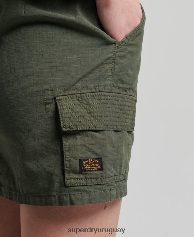 uy Superdry mujer minifalda utilitaria vintage caqui DT2N8Z6519 ropa