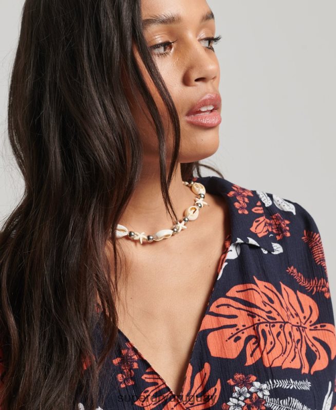 uy Superdry mujer mono de playa vintage Armada DT2N8Z4098 ropa