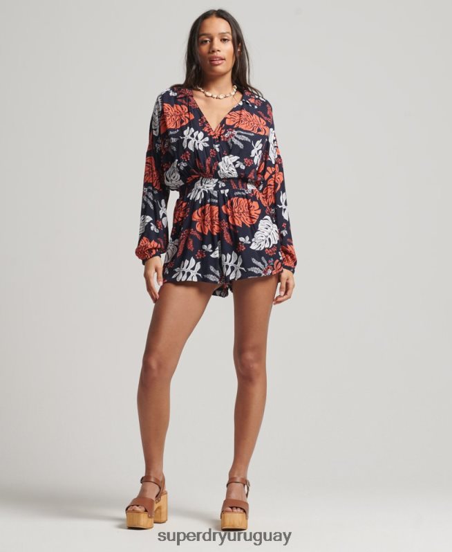 uy Superdry mujer mono de playa vintage Armada DT2N8Z4098 ropa