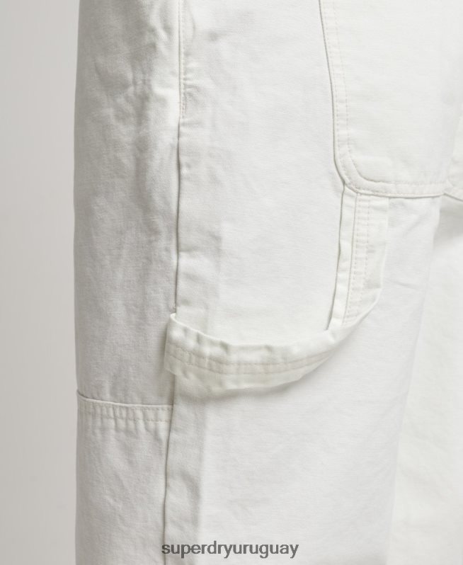 uy Superdry mujer peto de carpintero vintage crema DT2N8Z4096 ropa
