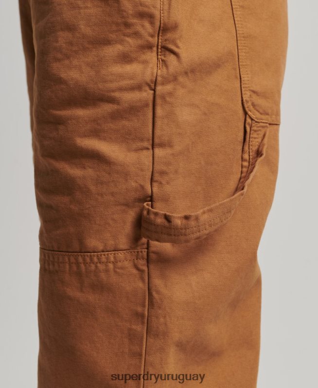 uy Superdry mujer peto de carpintero vintage marrón DT2N8Z4094 ropa