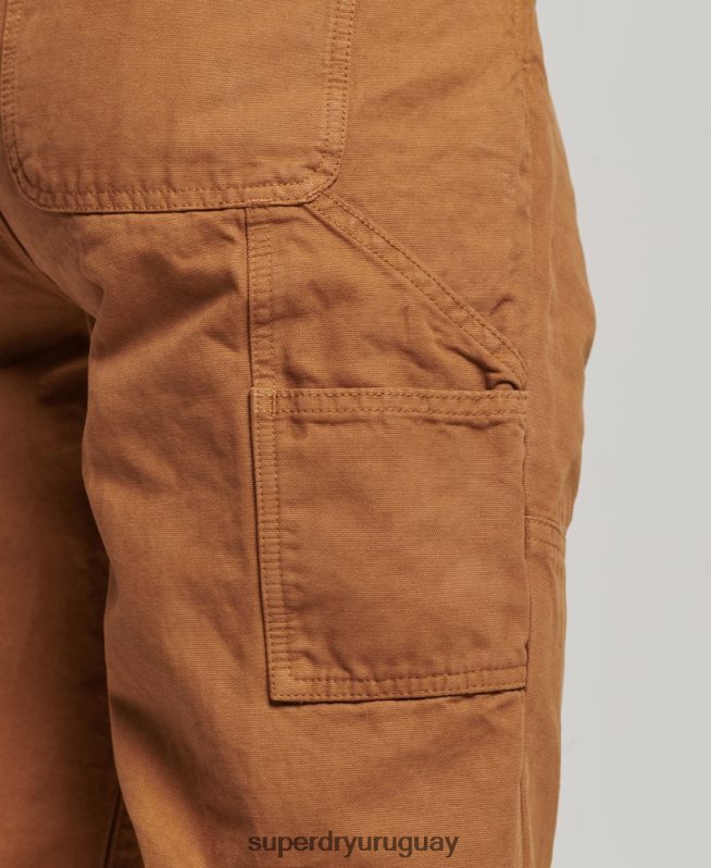 uy Superdry mujer peto de carpintero vintage marrón DT2N8Z4094 ropa