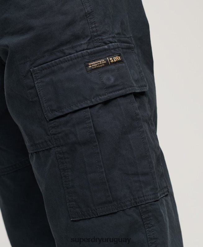 uy Superdry mujer pantalones cargo baggy de algodón orgánico Armada DT2N8Z2566 ropa