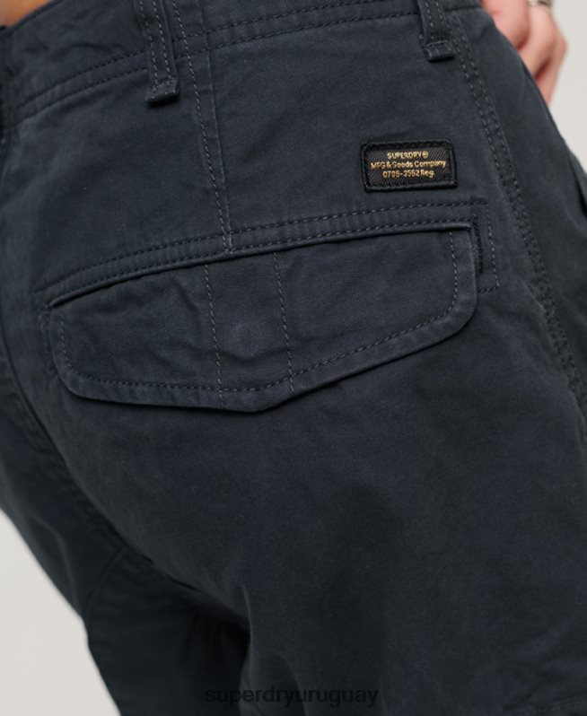 uy Superdry mujer pantalones cargo baggy de algodón orgánico Armada DT2N8Z2566 ropa