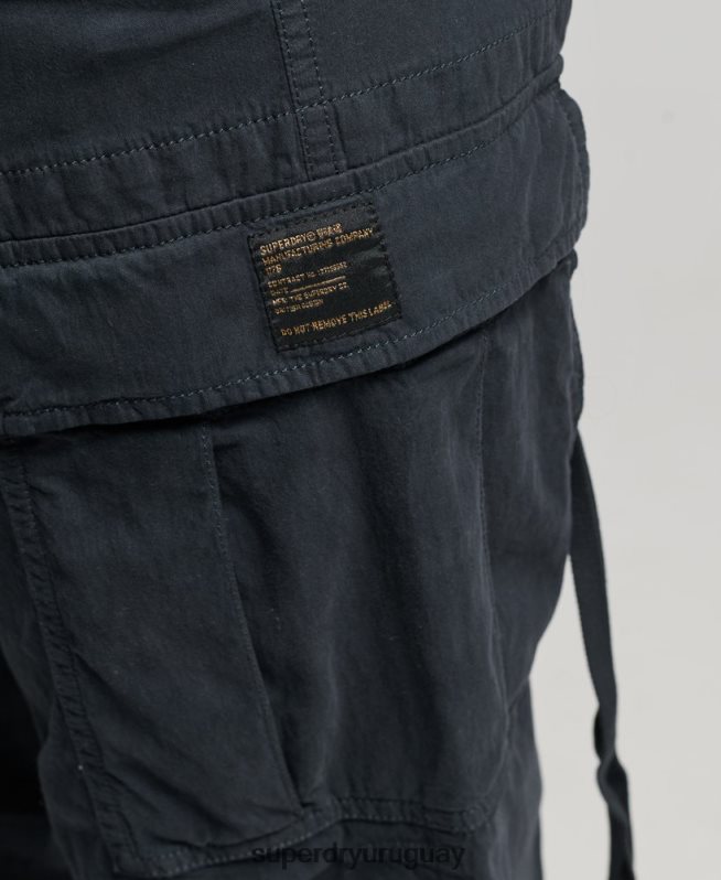 uy Superdry mujer pantalones cargo vintage de tiro bajo Armada DT2N8Z2273 ropa