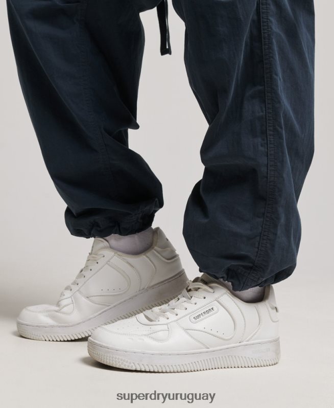 uy Superdry mujer pantalones con agarre de paracaídas Armada DT2N8Z2563 ropa