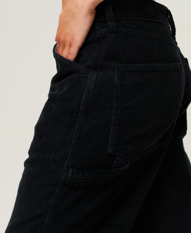 uy Superdry mujer pantalones de carpintero de pana Armada DT2N8Z2594 ropa