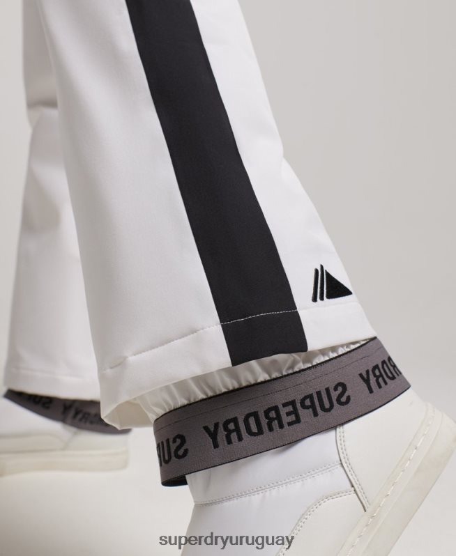 uy Superdry mujer pantalones de nieve básicos blanco DT2N8Z2592 ropa