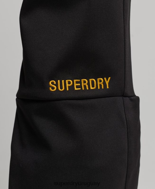 uy Superdry mujer pantalones slim de esquí softshell negro DT2N8Z2601 ropa