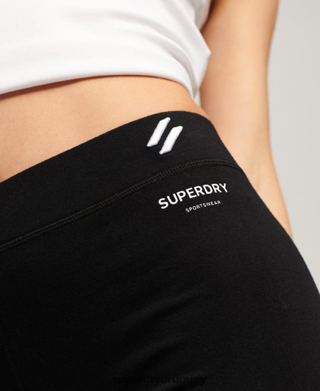 uy Superdry mujer código esencial legging negro DT2N8Z4057 ropa