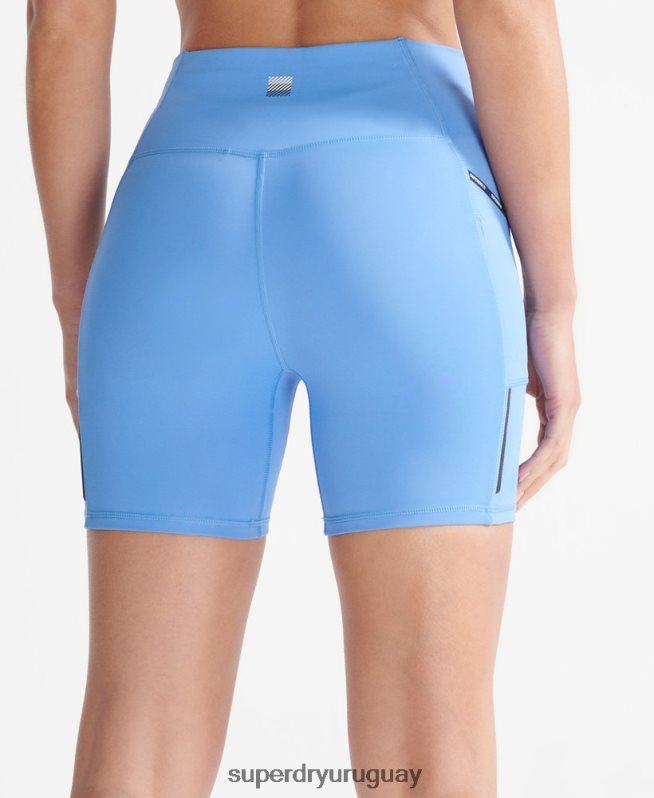 uy Superdry mujer correr pantalones cortos ajustados multi DT2N8Z3169 ropa