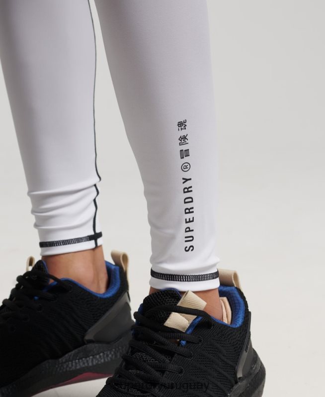 uy Superdry mujer leggins esenciales de entrenamiento negro DT2N8Z6324 ropa