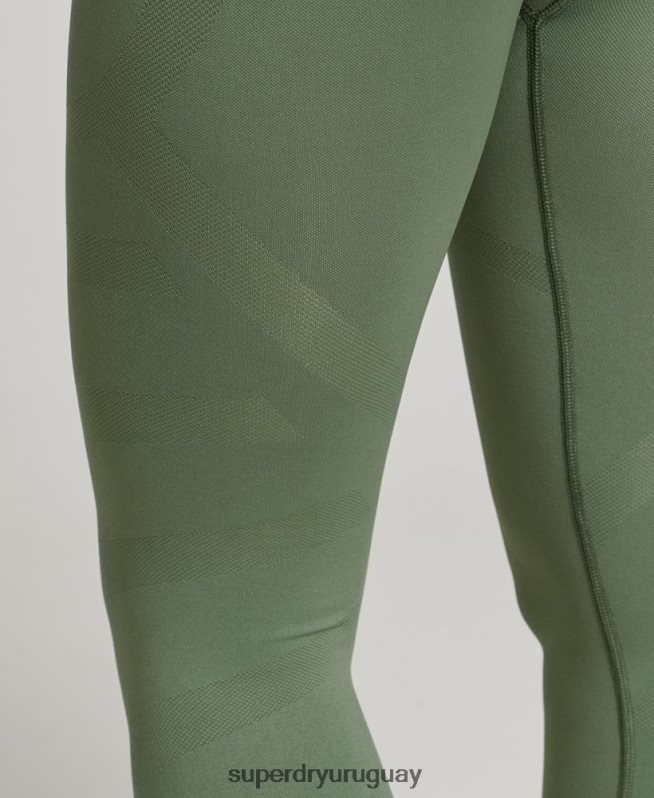 uy Superdry mujer medias core sin costuras verde DT2N8Z4058 ropa