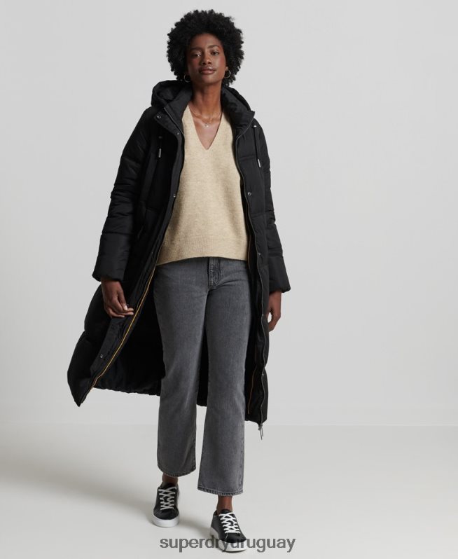 uy Superdry mujer suéter tejido con cuello en V holgado de Studios desnudo DT2N8Z4016 ropa