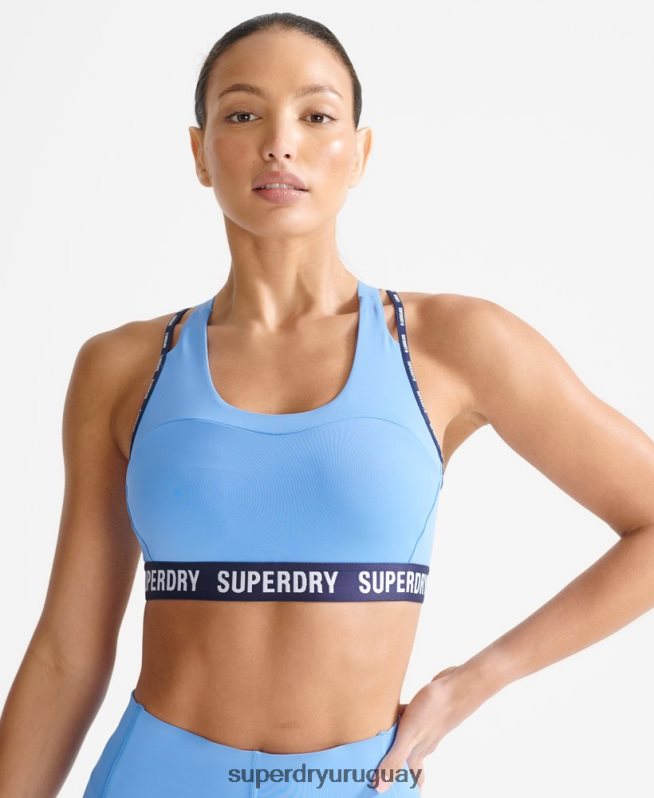 uy Superdry mujer correr sujetador multi DT2N8Z4206 ropa