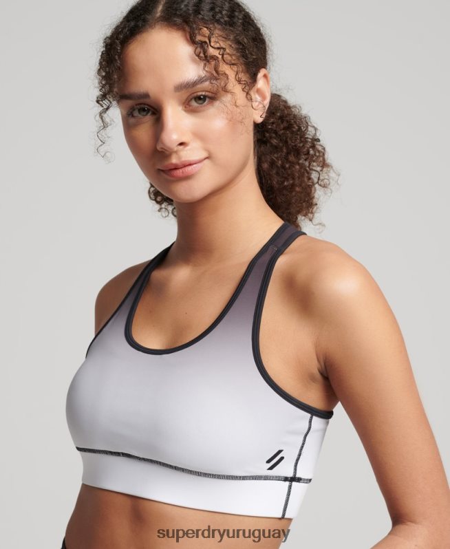 uy Superdry mujer sujetador esencial de entrenamiento negro DT2N8Z4185 ropa