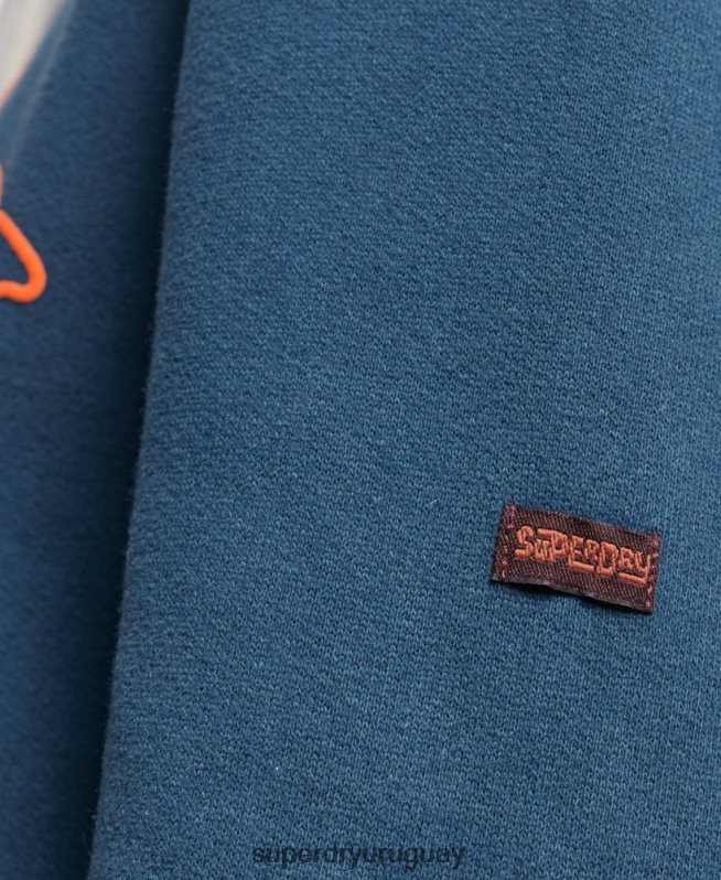 uy Superdry mujer cooper sudadera con capucha clásica Armada DT2N8Z3462 ropa