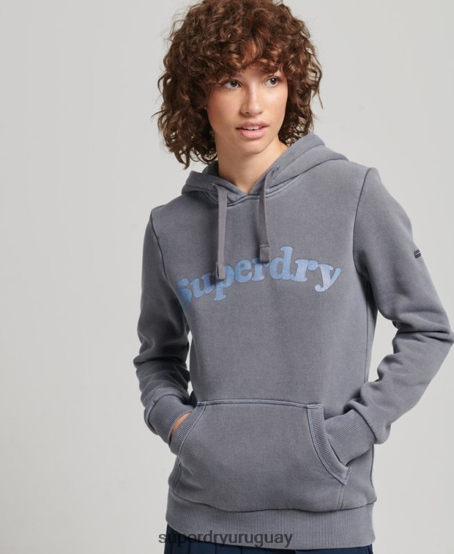 uy Superdry mujer cooper sudadera con capucha clásica Armada DT2N8Z5781 ropa
