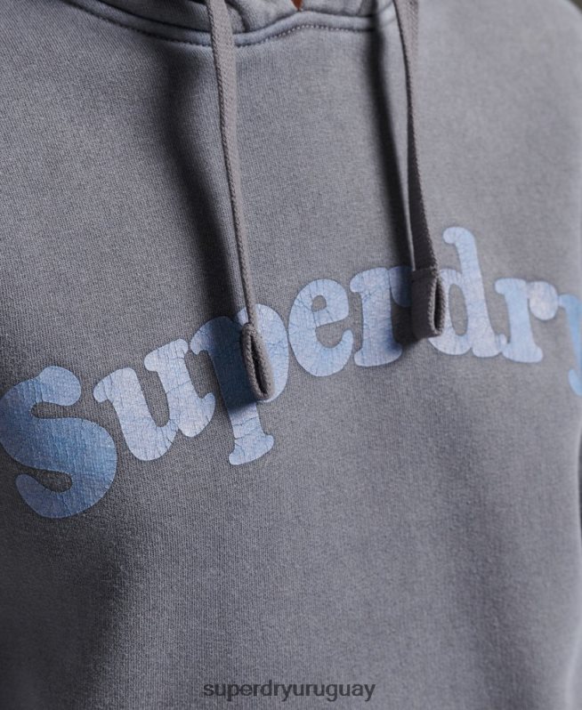 uy Superdry mujer cooper sudadera con capucha clásica Armada DT2N8Z5781 ropa