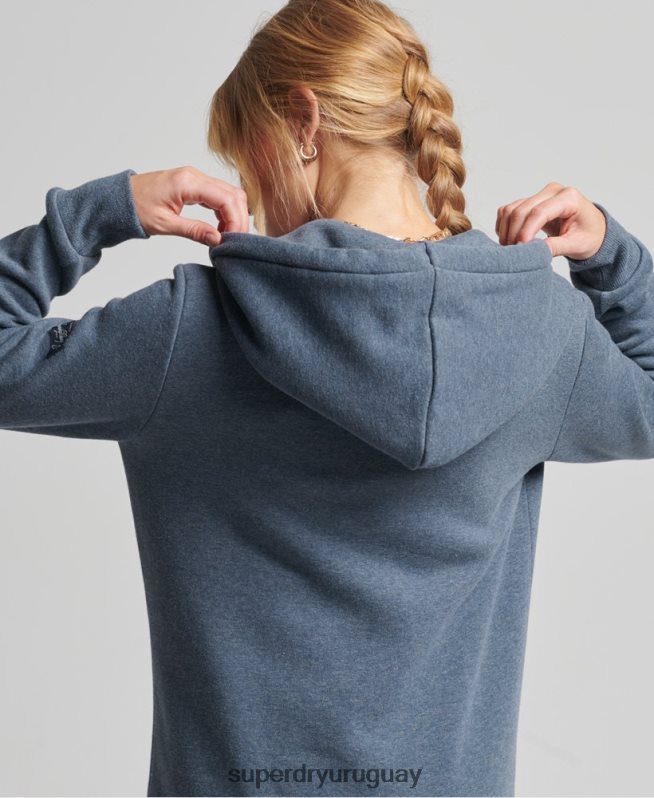 uy Superdry mujer orgullo vintage en sudadera artesanal con cremallera Armada DT2N8Z6123 ropa