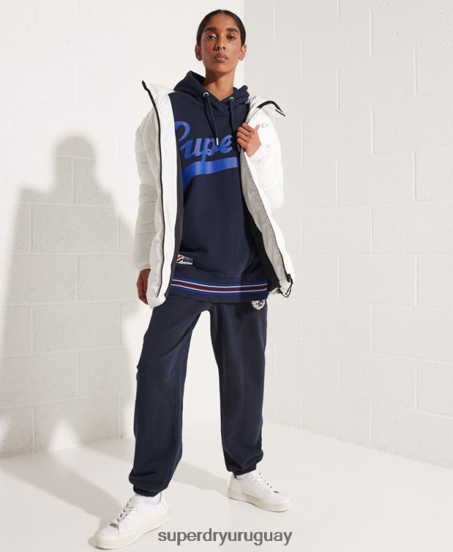 uy Superdry mujer sudadera con capucha oversize Armada DT2N8Z5964 ropa