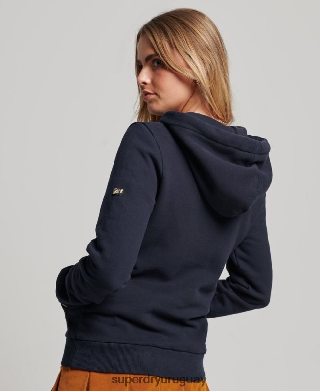uy Superdry mujer sudadera con capucha retro arcoíris Armada DT2N8Z3350 ropa