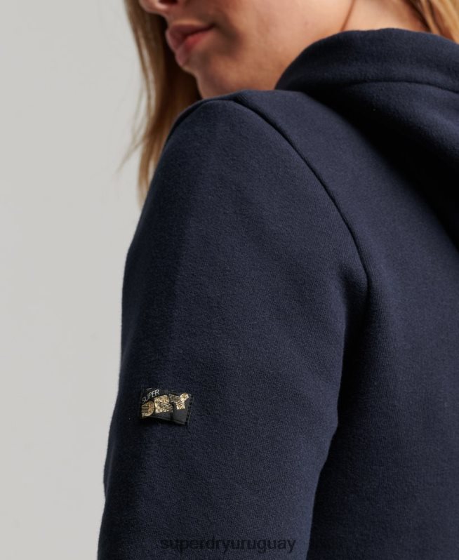 uy Superdry mujer sudadera con capucha retro arcoíris Armada DT2N8Z3350 ropa