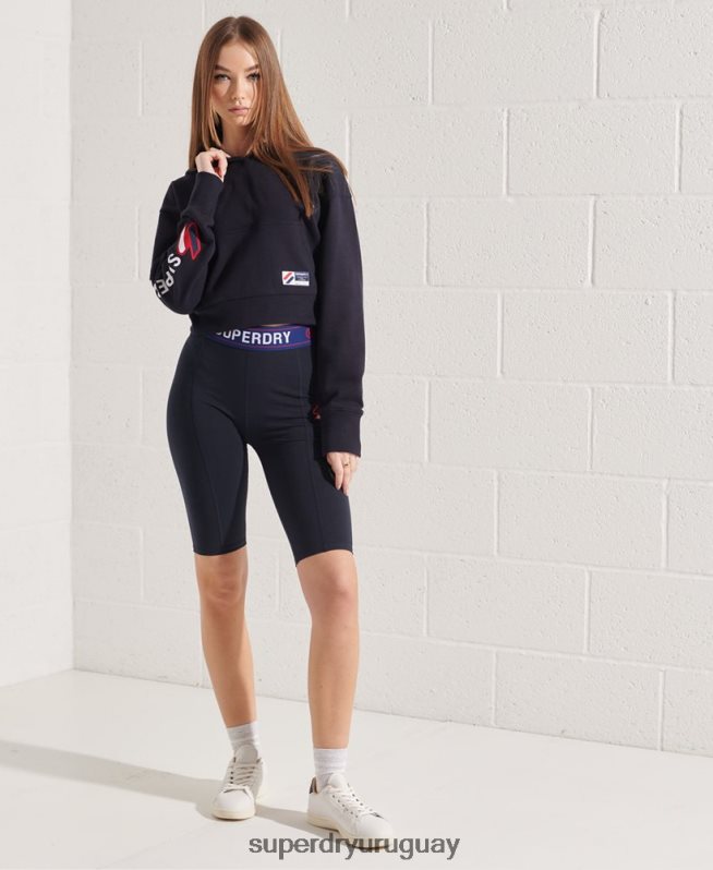 uy Superdry mujer sudadera con capucha y gráfico de código Armada DT2N8Z3489 ropa