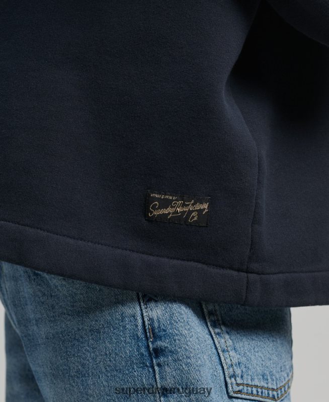 uy Superdry mujer sudadera con capucha y logo vintage Armada DT2N8Z5864 ropa