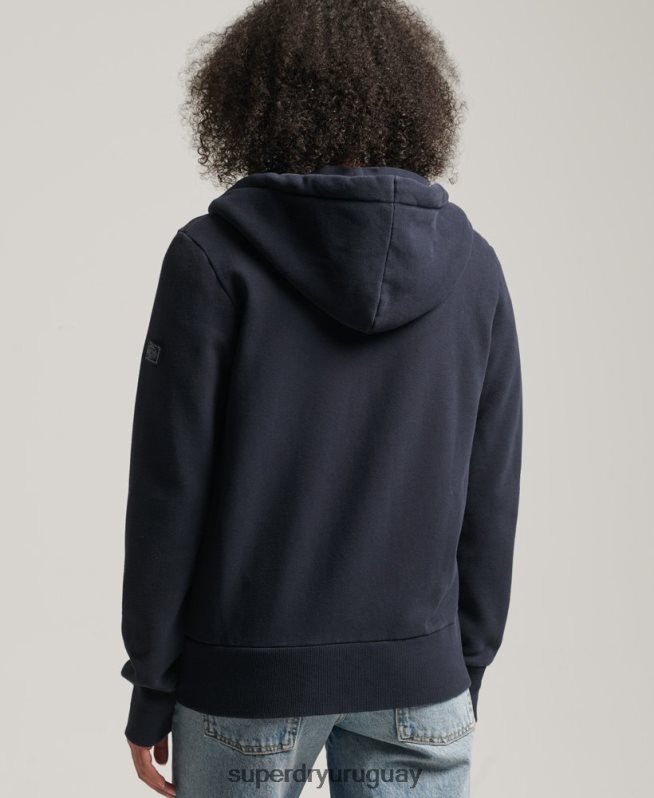 uy Superdry mujer sudadera con cremallera y logo vintage Armada DT2N8Z6059 ropa