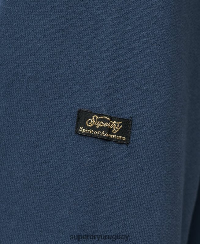 uy Superdry mujer sudadera con cremallera y logo vintage japonés Armada DT2N8Z3393 ropa