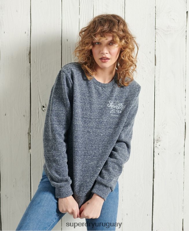 uy Superdry mujer sudadera con cuello redondo confeccionada con ropa de trabajo Armada DT2N8Z6122 ropa