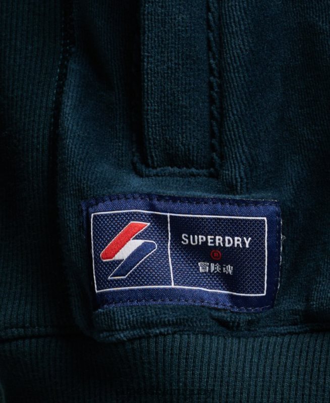 uy Superdry mujer sudadera con logo de code s azul oscuro DT2N8Z6106 ropa