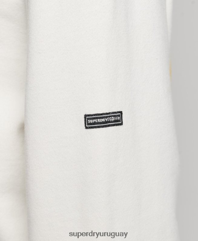 uy Superdry mujer sudadera folk nómada blanco DT2N8Z3436 ropa