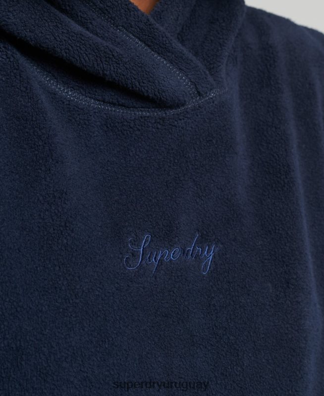 uy Superdry mujer sudadera oversize de polar con gráfico Armada DT2N8Z5920 ropa