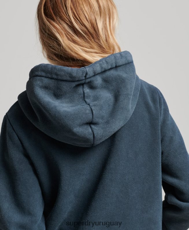 uy Superdry mujer sudadera vintage con cremallera y arcoíris Armada DT2N8Z2192 ropa