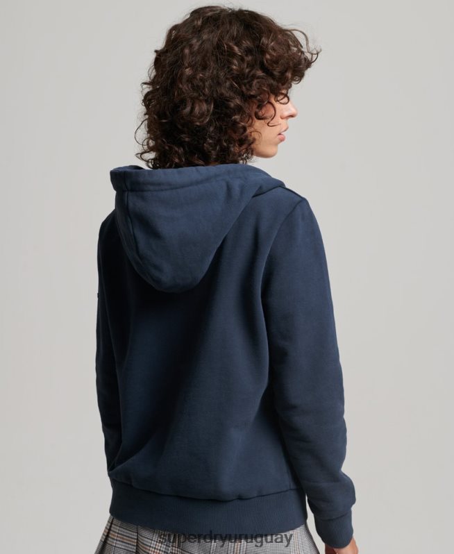 uy Superdry mujer sudadera vintage con cremallera y arcoíris Armada DT2N8Z2242 ropa