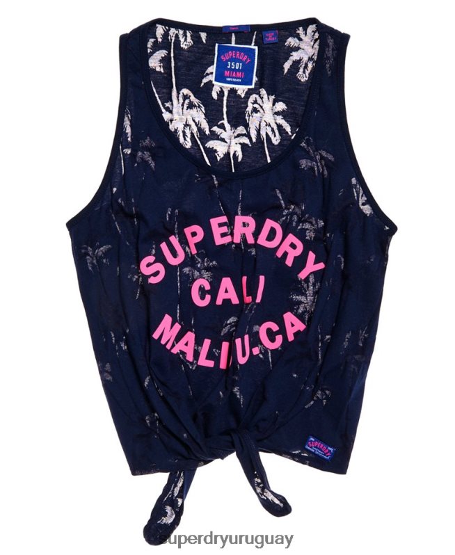 uy Superdry mujer camiseta sin mangas de playa de surf Armada DT2N8Z6784 ropa