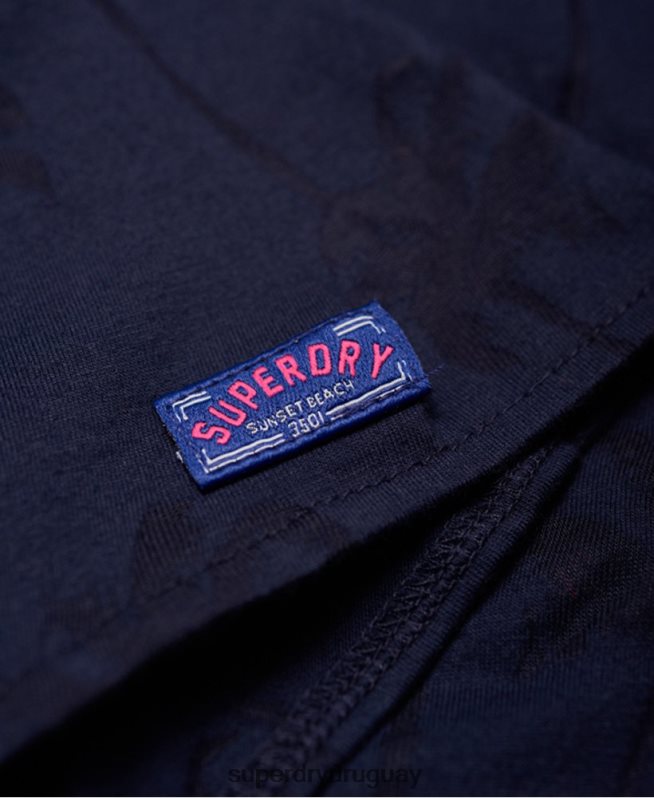 uy Superdry mujer camiseta sin mangas de playa de surf Armada DT2N8Z6784 ropa