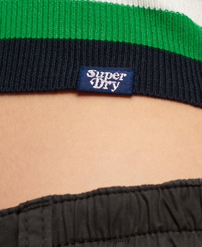 uy Superdry mujer camiseta sin mangas de punto fino Armada DT2N8Z2012 ropa
