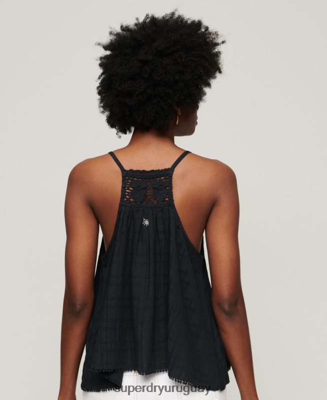 uy Superdry mujer camiseta halter vintage Armada DT2N8Z2893 ropa