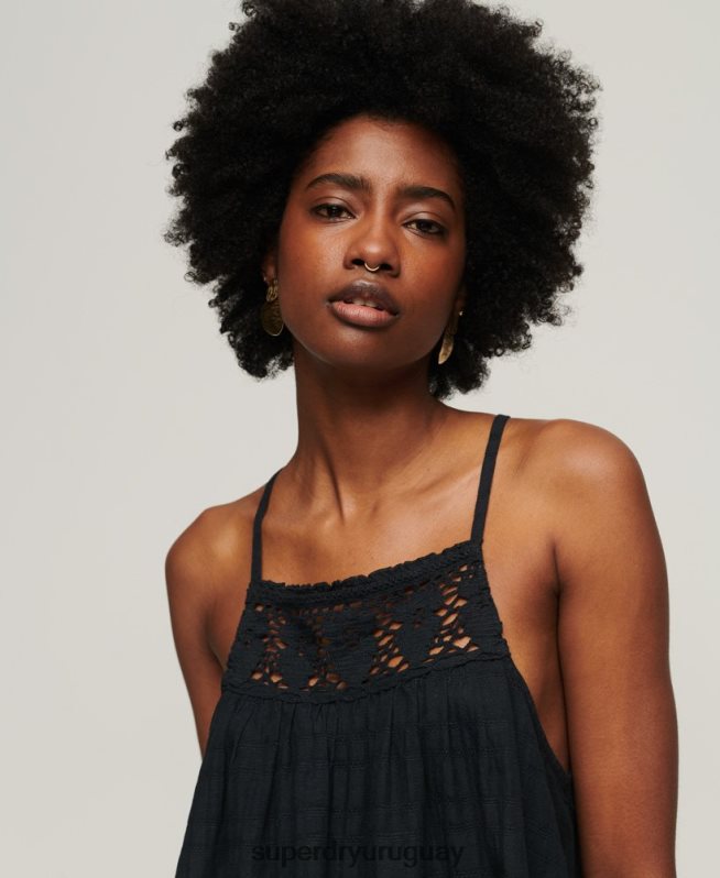 uy Superdry mujer camiseta halter vintage Armada DT2N8Z2893 ropa