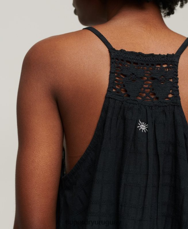uy Superdry mujer camiseta halter vintage Armada DT2N8Z2893 ropa