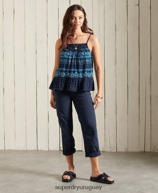 uy Superdry mujer camisola ameera Armada DT2N8Z6734 ropa